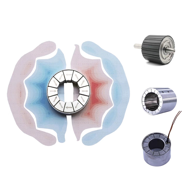 Halbach Components Magnet